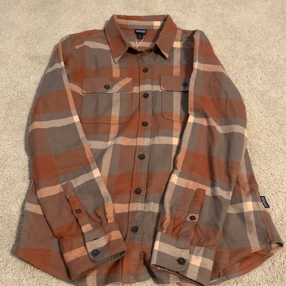 NWT Women’s Organic Cotton Midweight Fjord Flannel - Small